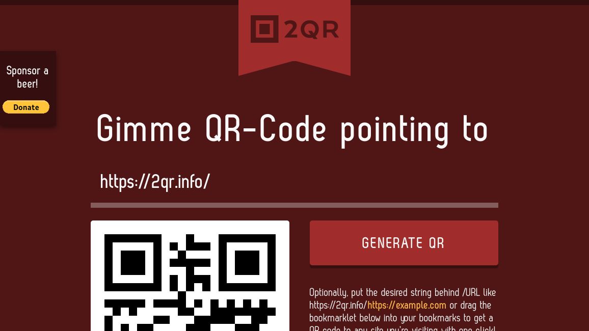 Screenshot of 2QR