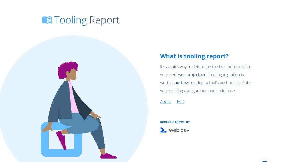 Screenshot of tooling.report