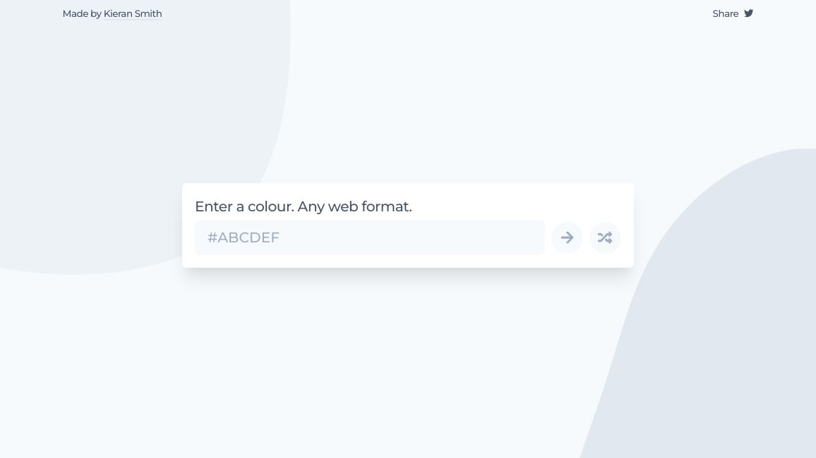 Screenshot of Easy Colour