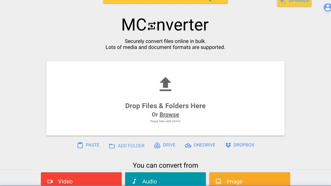 Screenshot of MConverter