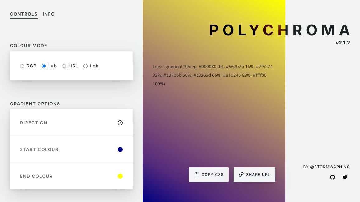 Screenshot of Polychroma